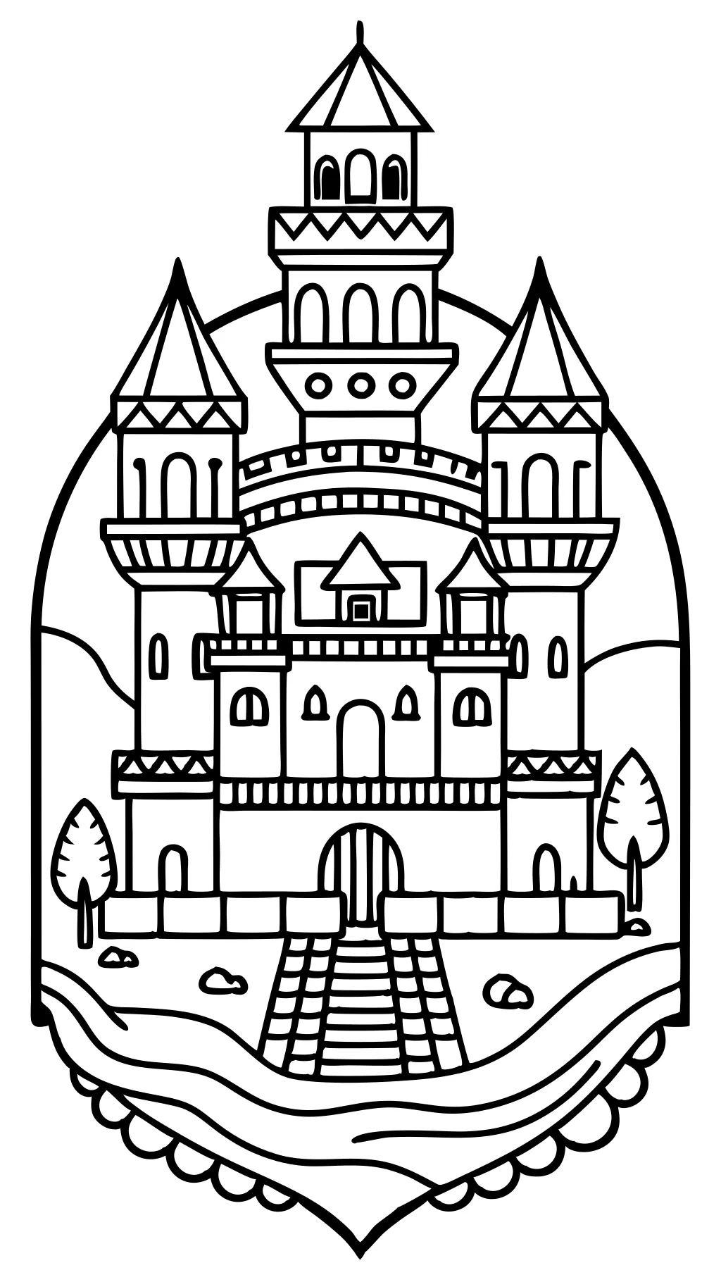 european coloring pages